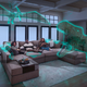 Image for article titled You Can Now Buy a Couch Stuffed With Surround Sound Speakers So They Remain Out of Sight